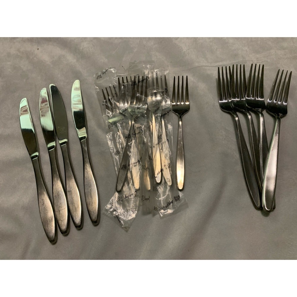 Easterling Rhineland Stainless Flatware Some New 16 Pieces